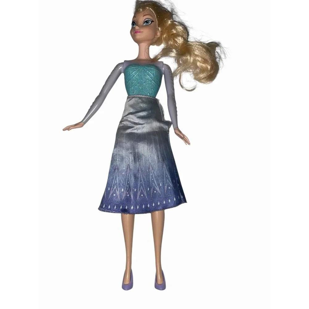 DISNEY PRINCESS Doll Lot: 5 Dolls Anna Elsa Tiana Cinderella FROZEN Princess